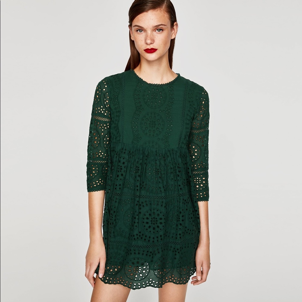 Lace romper dress